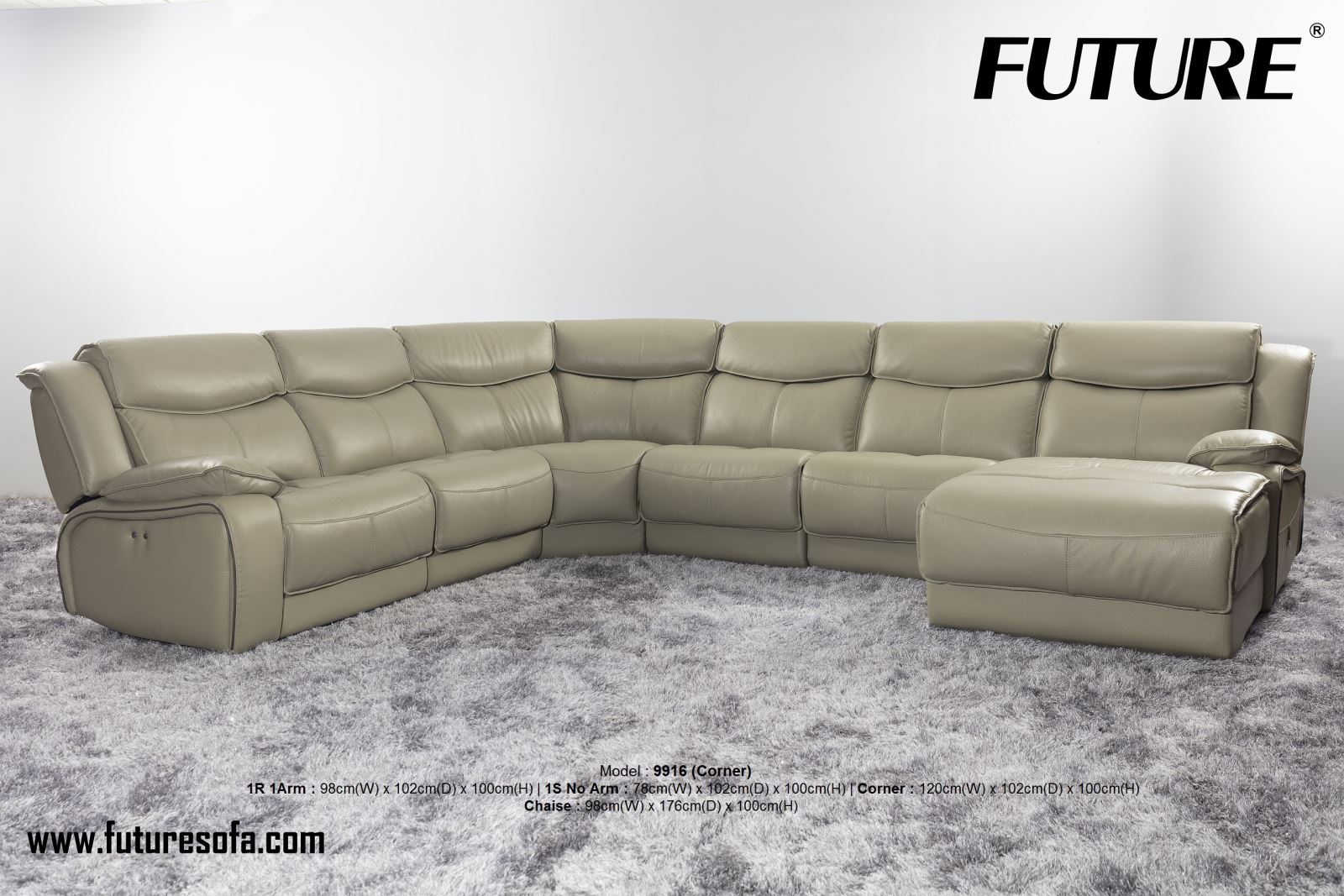 Sofa góc Future Model 9916 siêu khuyến mại 40% saigonsofa.com