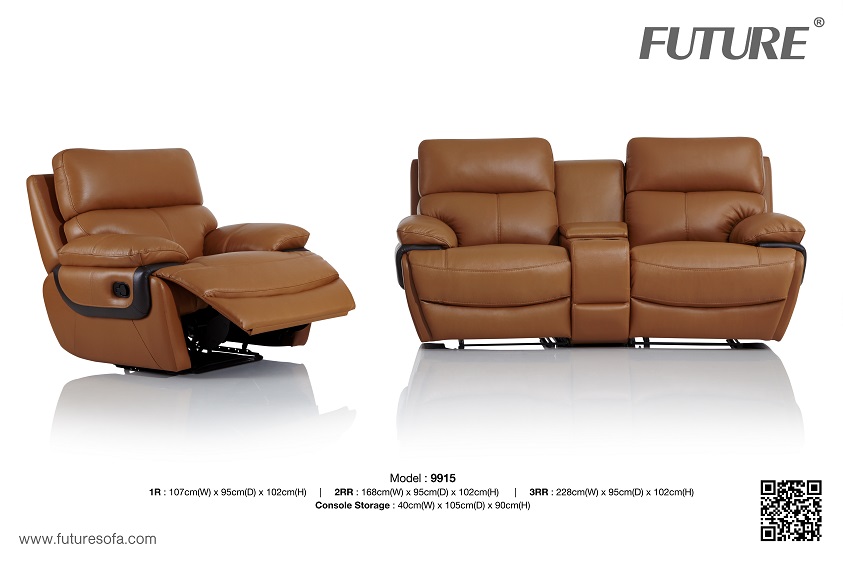 Sofa da thư giãn future Model 9915 1R 2RR giảm 40% saigonsofa.com