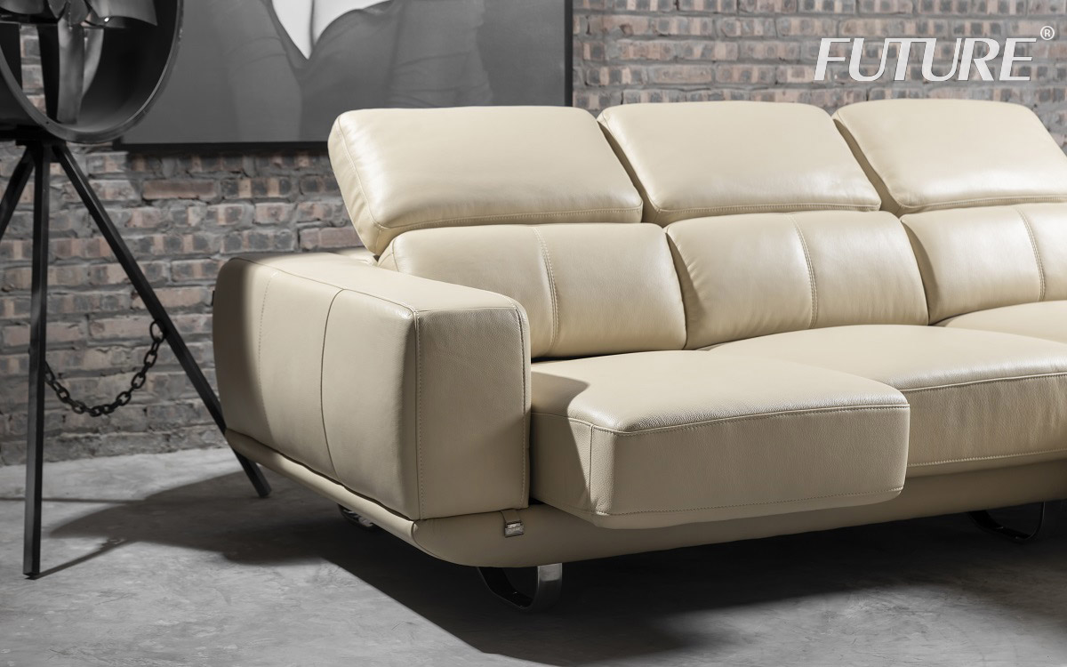 Sofa da chữ L Future Model 7051(3L) khuyến mãi 40% saigonsofa.vn